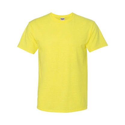 Neon Yellow - Front - JERZEES Dri-Power 50-50 T-Shirt