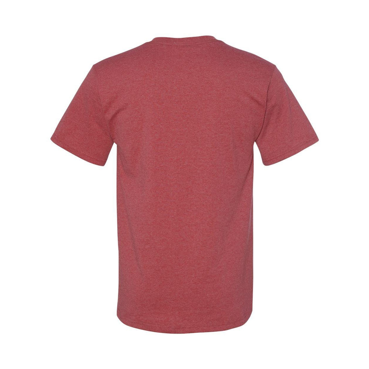Vintage Heather Red - Back - JERZEES Dri-Power 50-50 T-Shirt