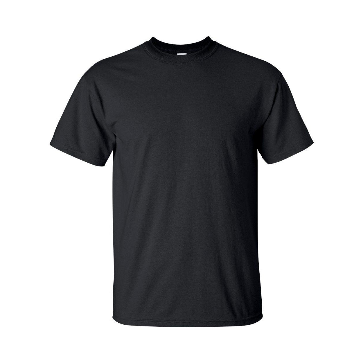 Black - Front - Gildan Ultra Cotton Tall T-Shirt
