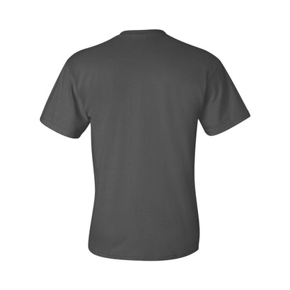 Charcoal - Back - Gildan Ultra Cotton Pocket T-Shirt