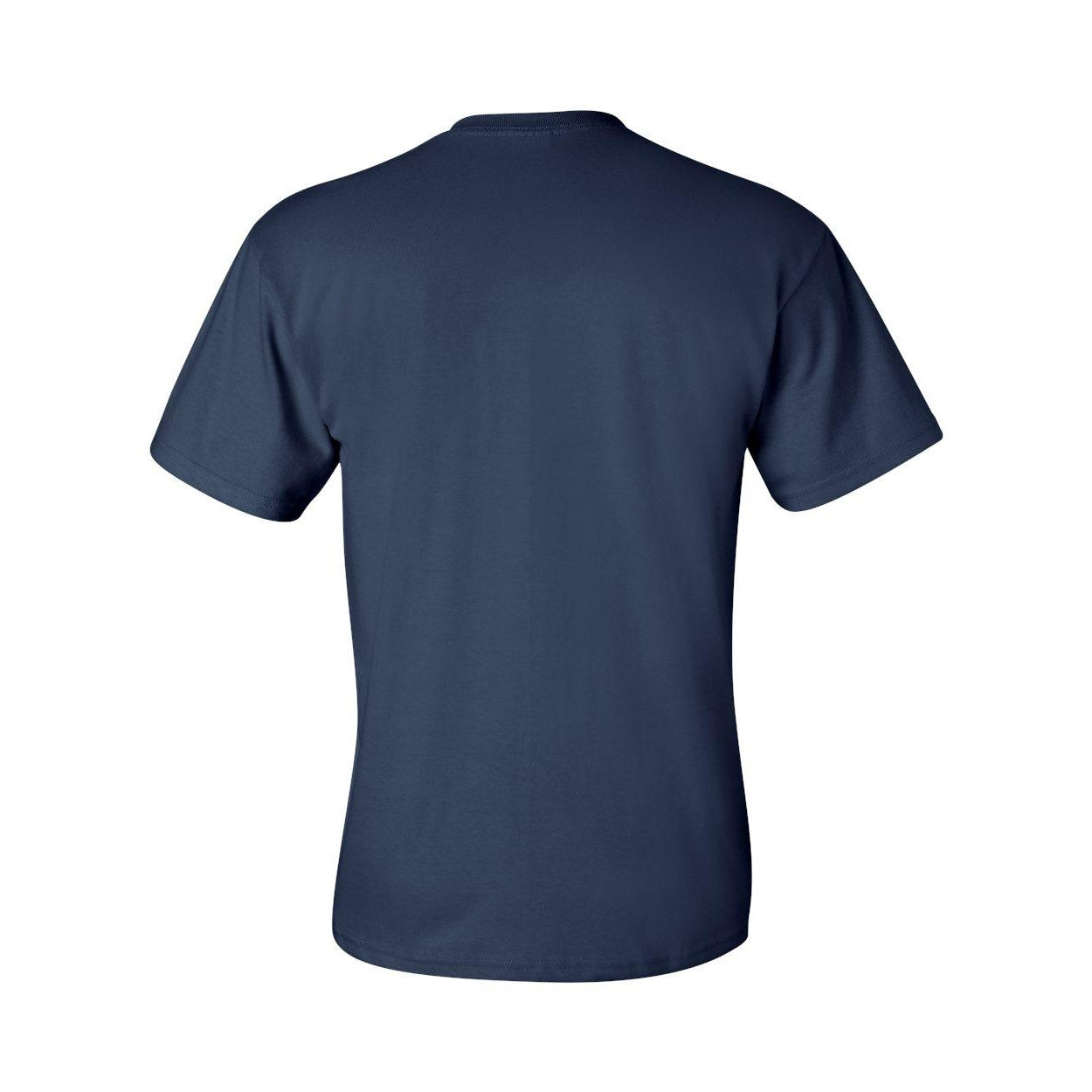 Navy - Back - Gildan Ultra Cotton Pocket T-Shirt