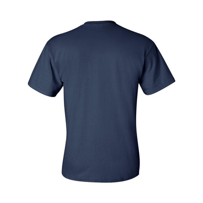 Navy - Back - Gildan Ultra Cotton Pocket T-Shirt