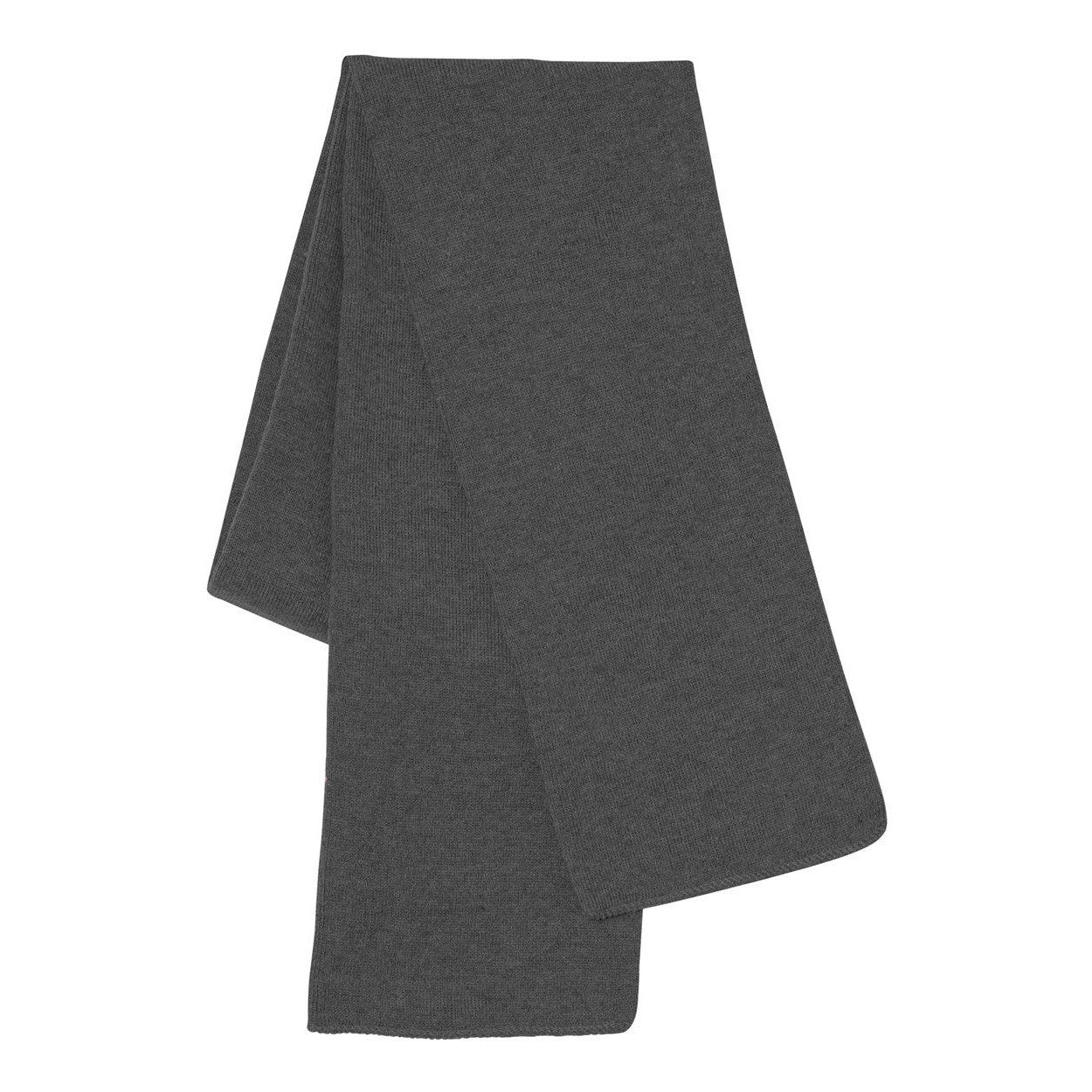 Heather Charcoal - Front - Sportsman Knit Scarf