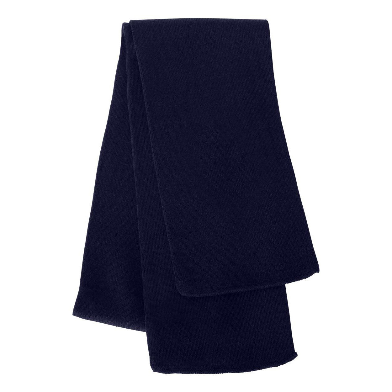 Navy - Front - Sportsman Knit Scarf