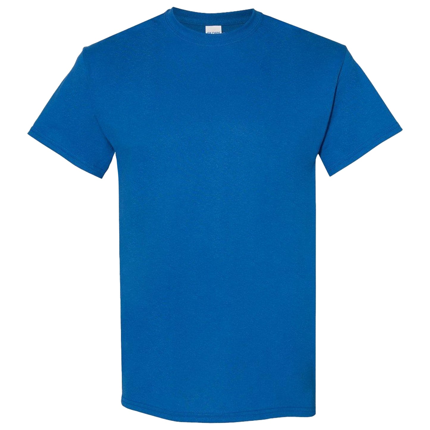 Neon Blue - Front - Gildan Heavy Cotton T-Shirt