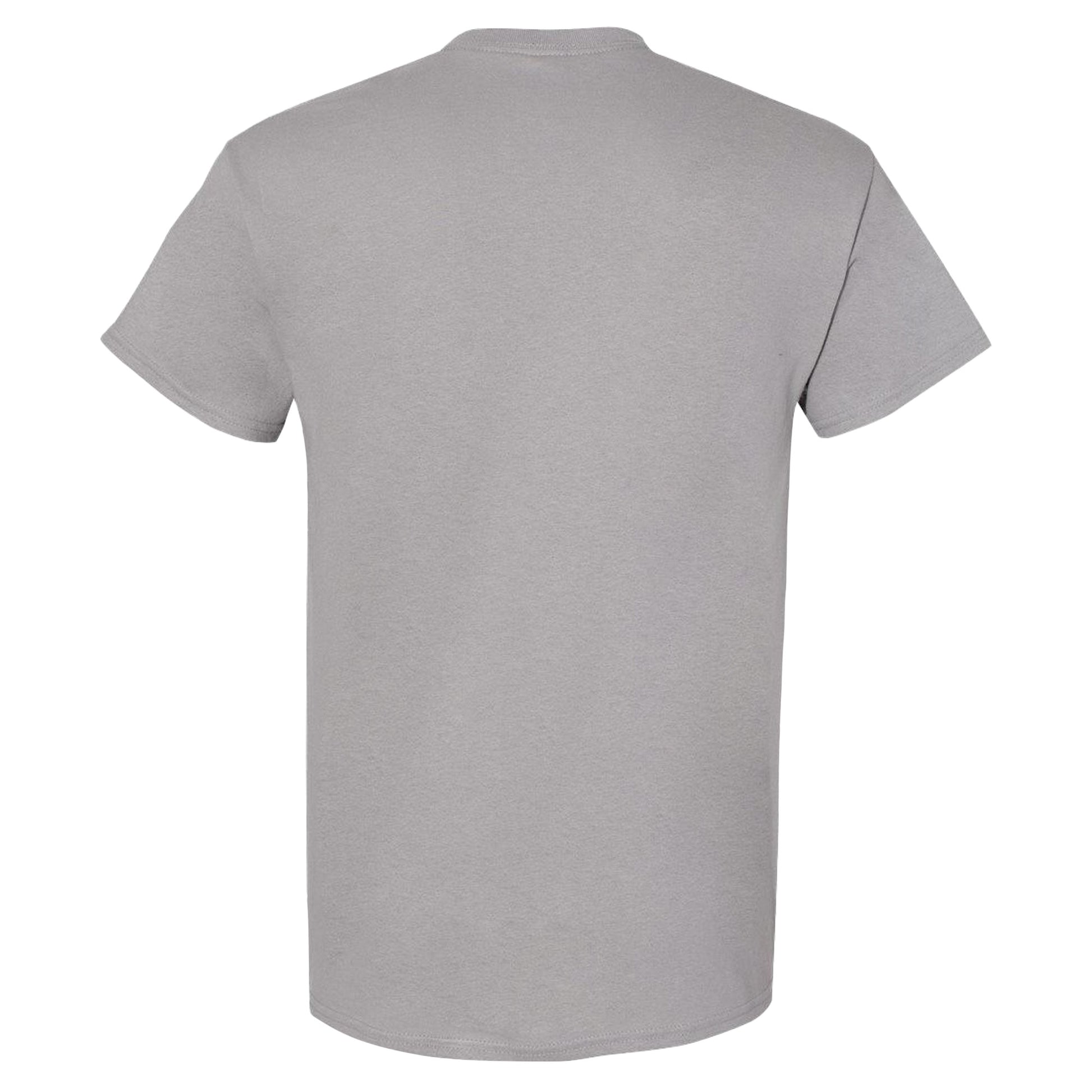 Gravel - Back - Gildan Heavy Cotton T-Shirt