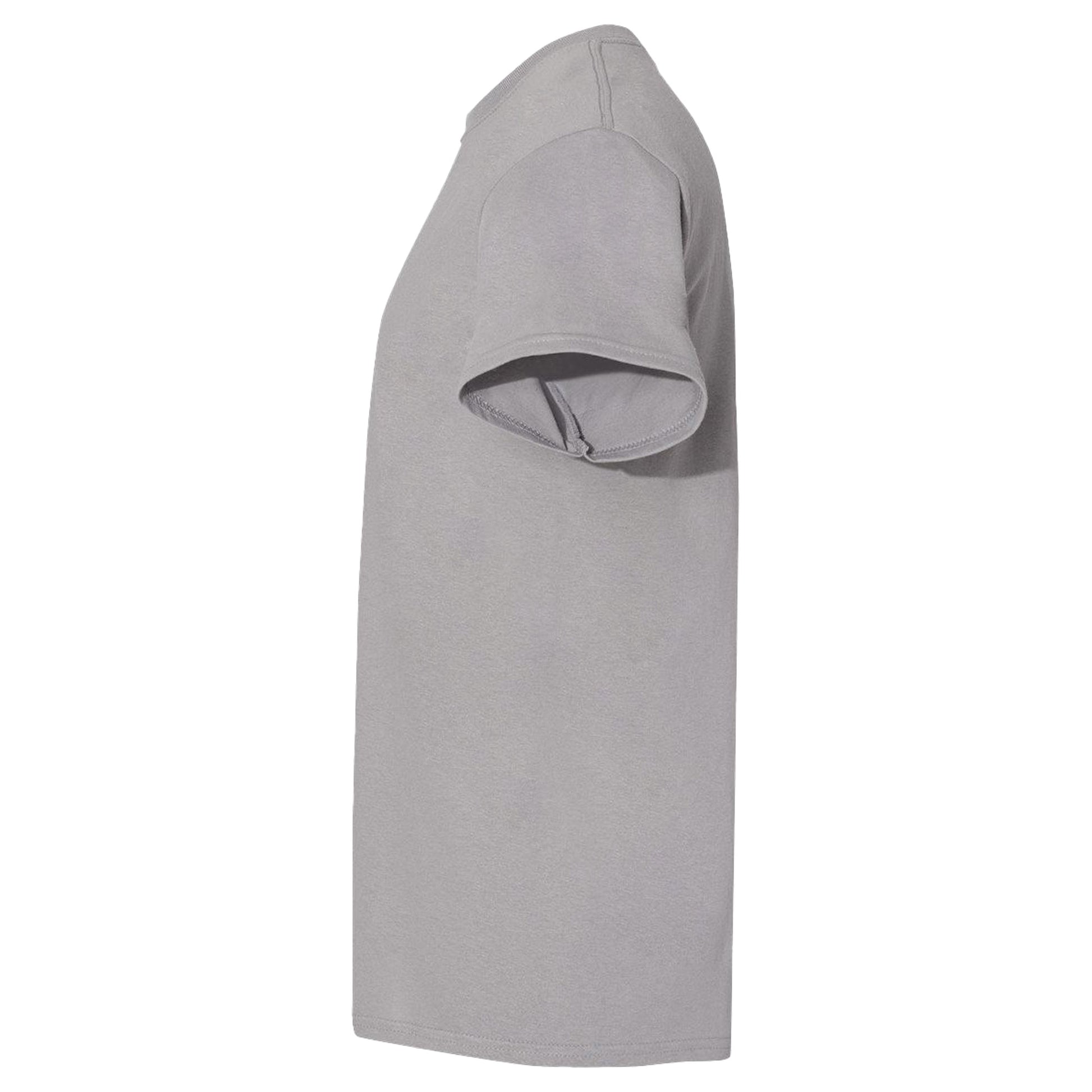 Gravel - Side - Gildan Heavy Cotton T-Shirt