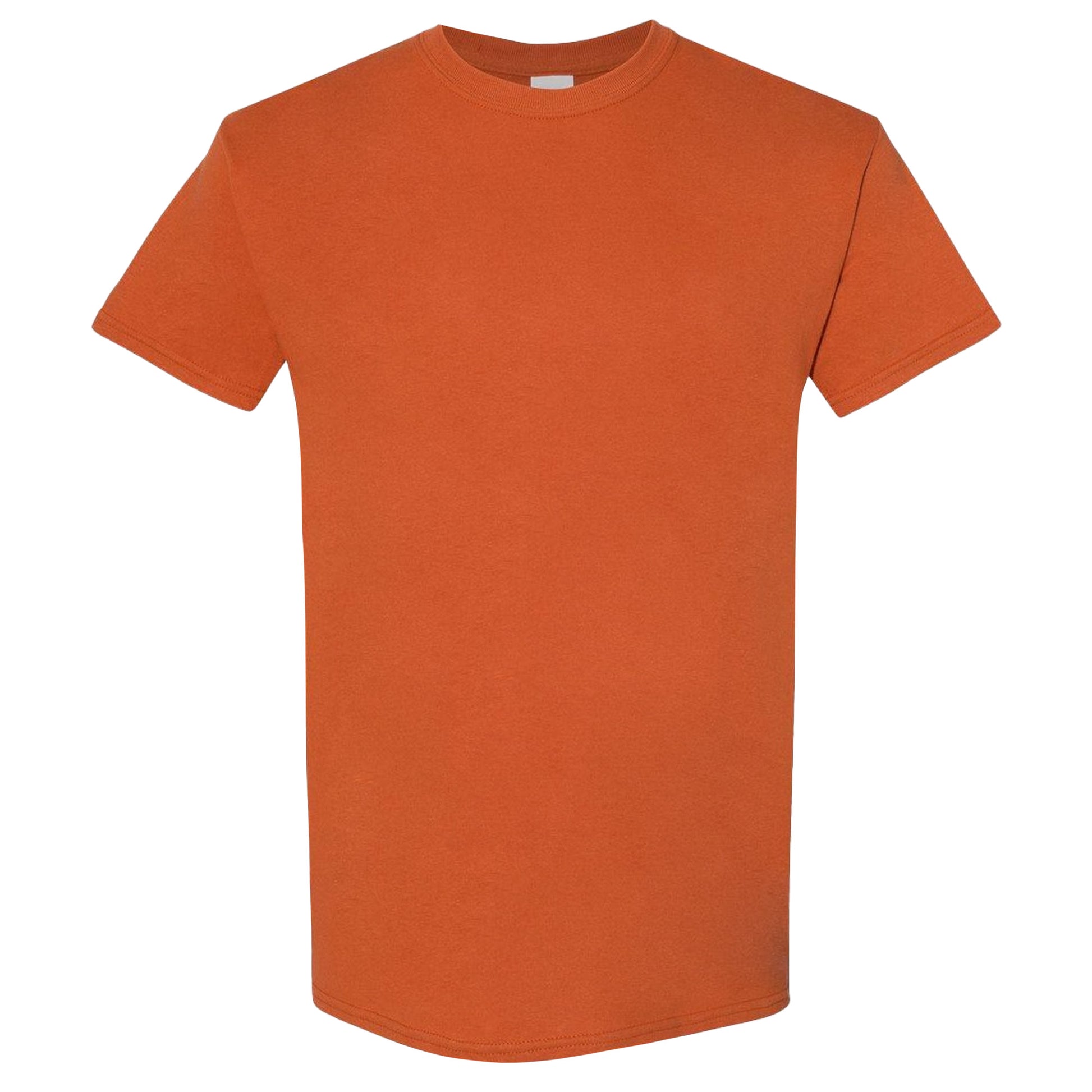 Texas Orange - Front - Gildan Heavy Cotton T-Shirt