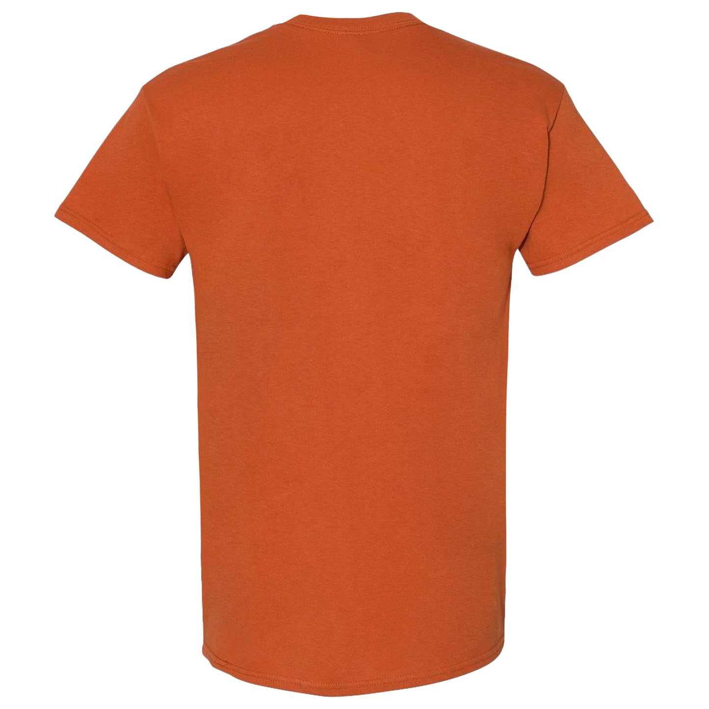 Texas Orange - Back - Gildan Heavy Cotton T-Shirt