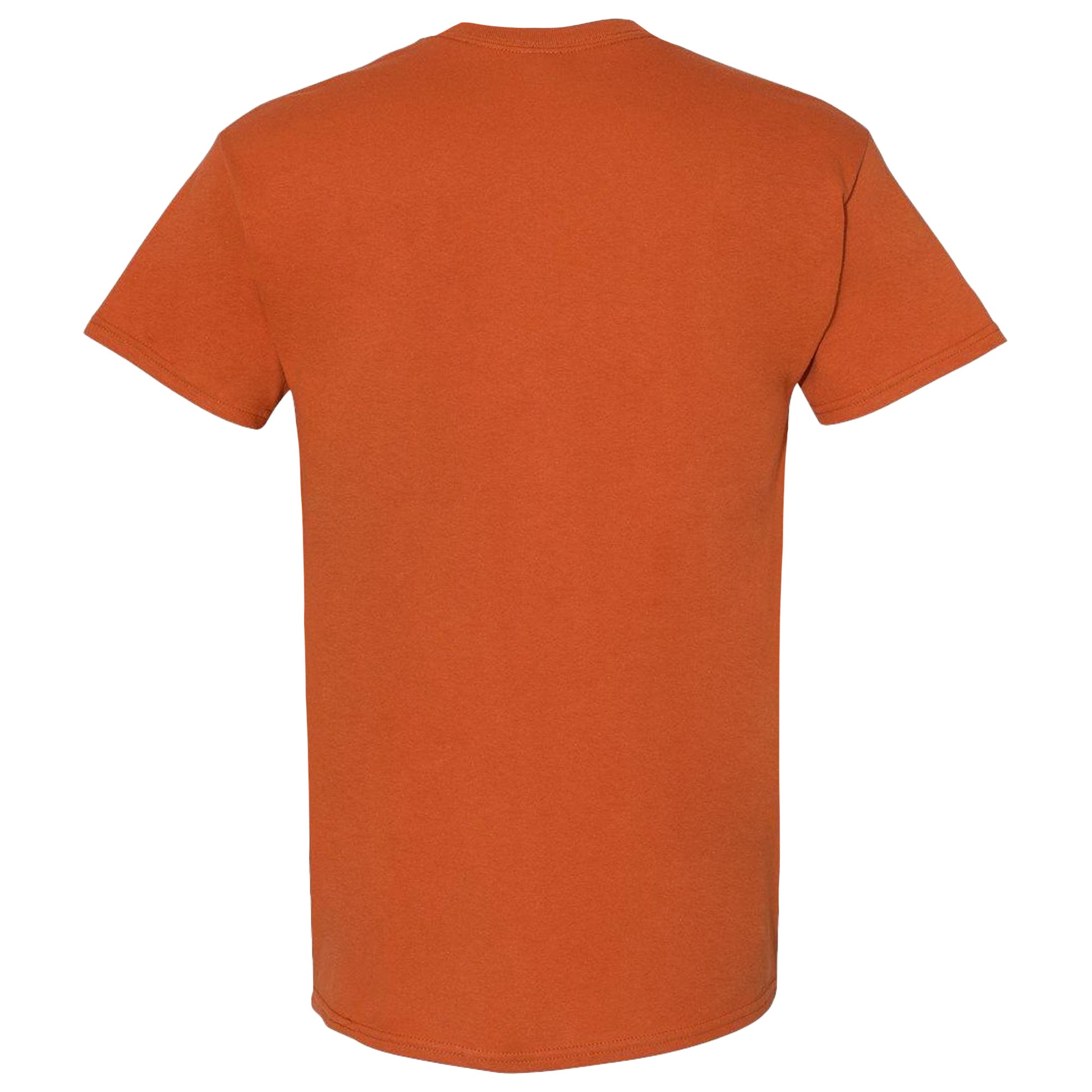 Texas Orange - Back - Gildan Heavy Cotton T-Shirt