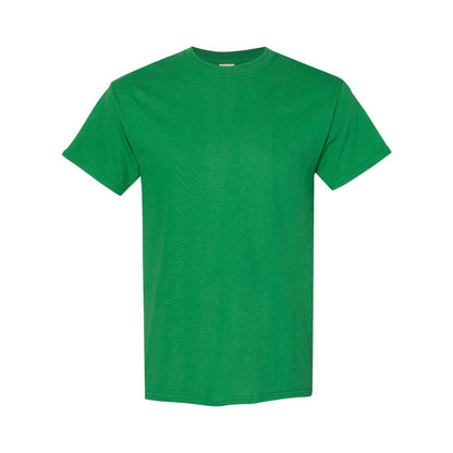 Turf Green - Front - Gildan Heavy Cotton T-Shirt