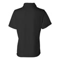 Black - Back - Sierra Pacific Women's Moisture Free Mesh Polo