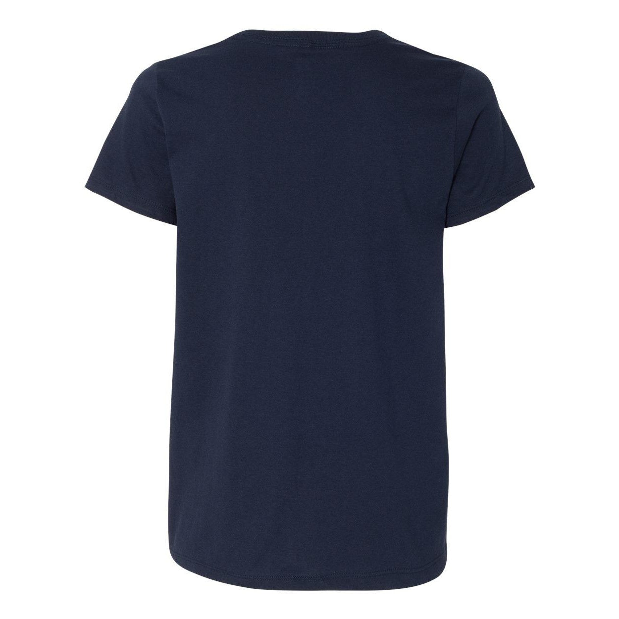 Navy - Back - Hanes Essential-T Womens T-Shirt