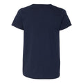 Navy - Back - Hanes Essential-T Womens T-Shirt