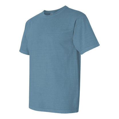 Ice Blue - Side - Comfort Colors Garment-Dyed Heavyweight T-Shirt