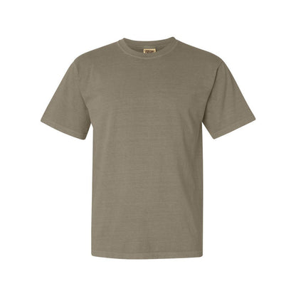 Khaki - Front - Comfort Colors Garment-Dyed Heavyweight T-Shirt