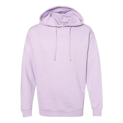 Lavender - Front - Independent Trading Co. Midweight Hooded Sweatshirt