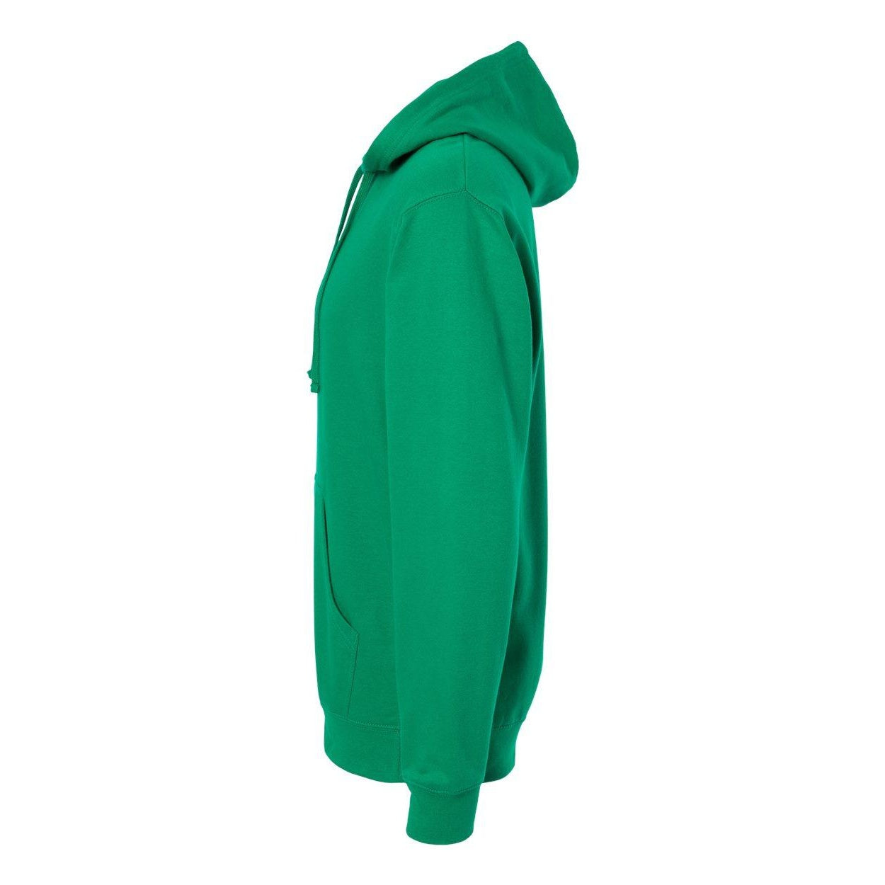 Kelly Green - Side - Independent Trading Co. Midweight Hooded Sweatshirt