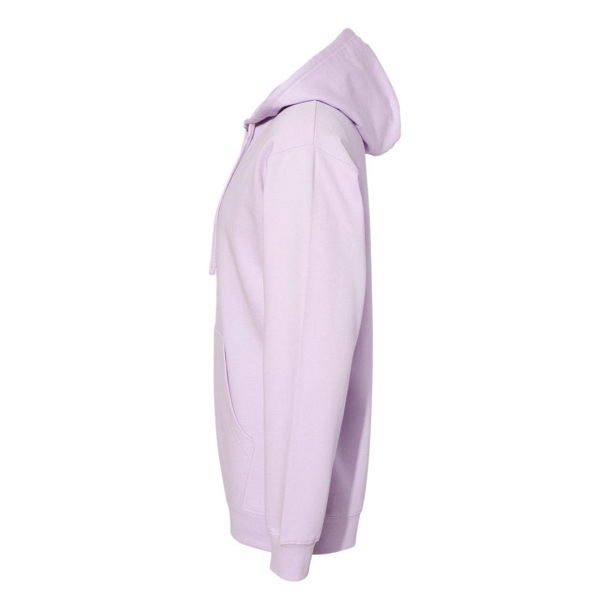 Lavender - Side - Independent Trading Co. Midweight Hooded Sweatshirt