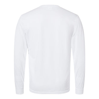 White - Back - Augusta Sportswear Performance Long Sleeve T-Shirt