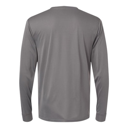 Graphite - Back - Augusta Sportswear Performance Long Sleeve T-Shirt