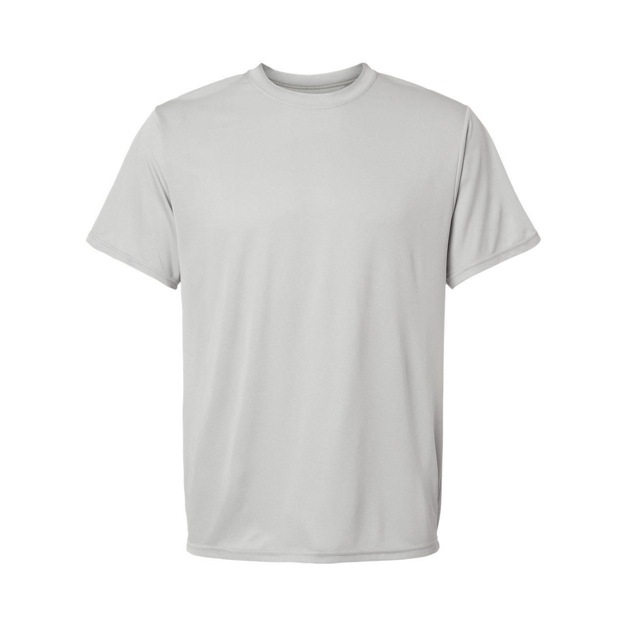 Silver - Front - Augusta Sportswear Nexgen Wicking T-Shirt