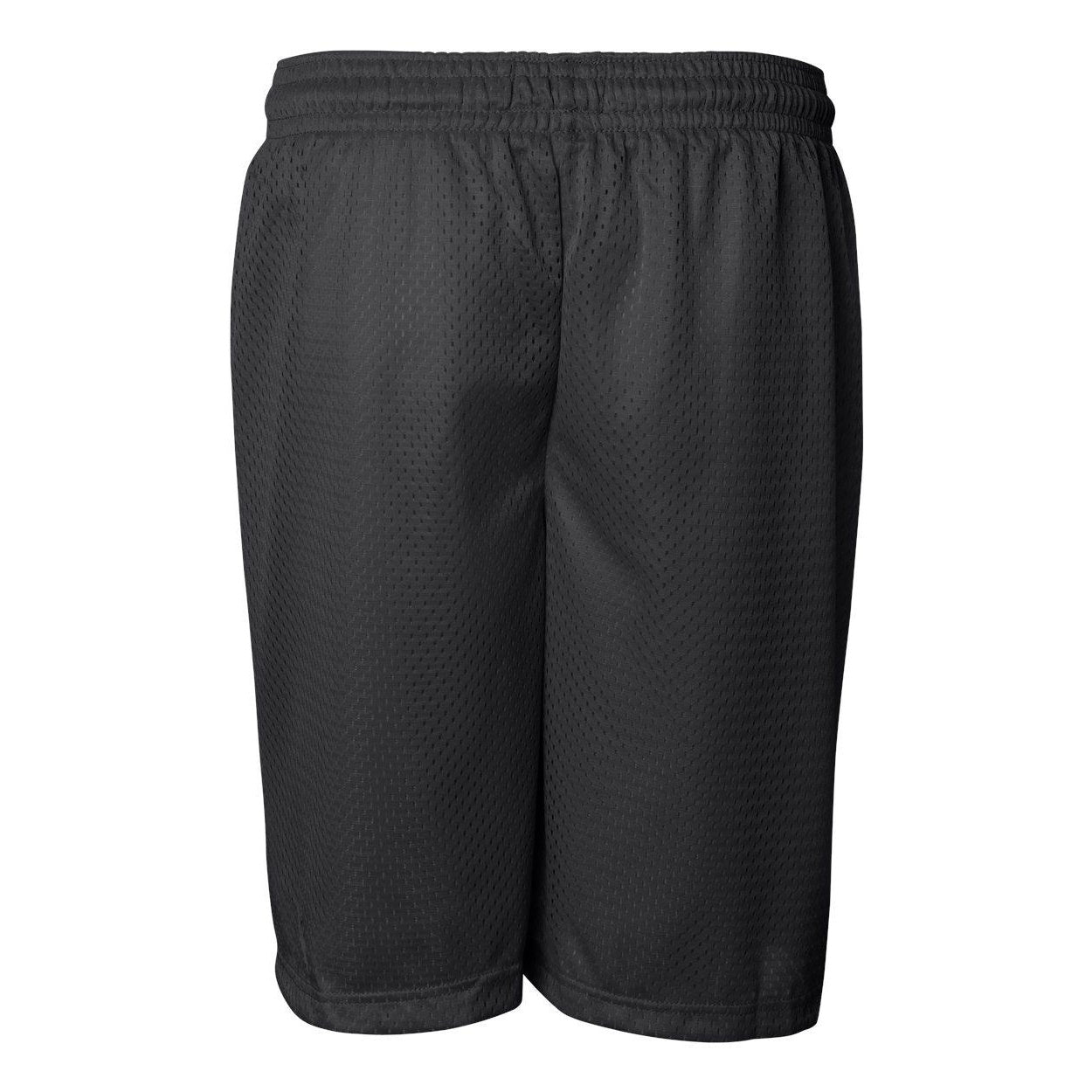 Black - Back - Badger Pro Mesh 7 Shorts