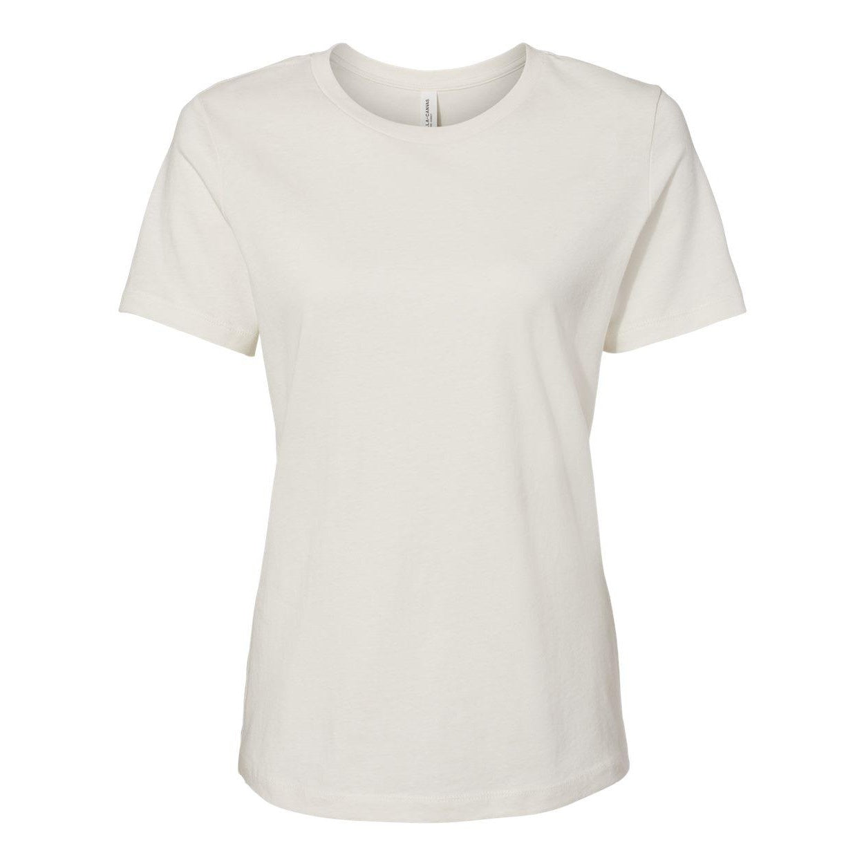 Vintage White - Front - BELLA + CANVAS Womens Relaxed Jersey Tee