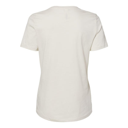 Vintage White - Back - BELLA + CANVAS Womens Relaxed Jersey Tee