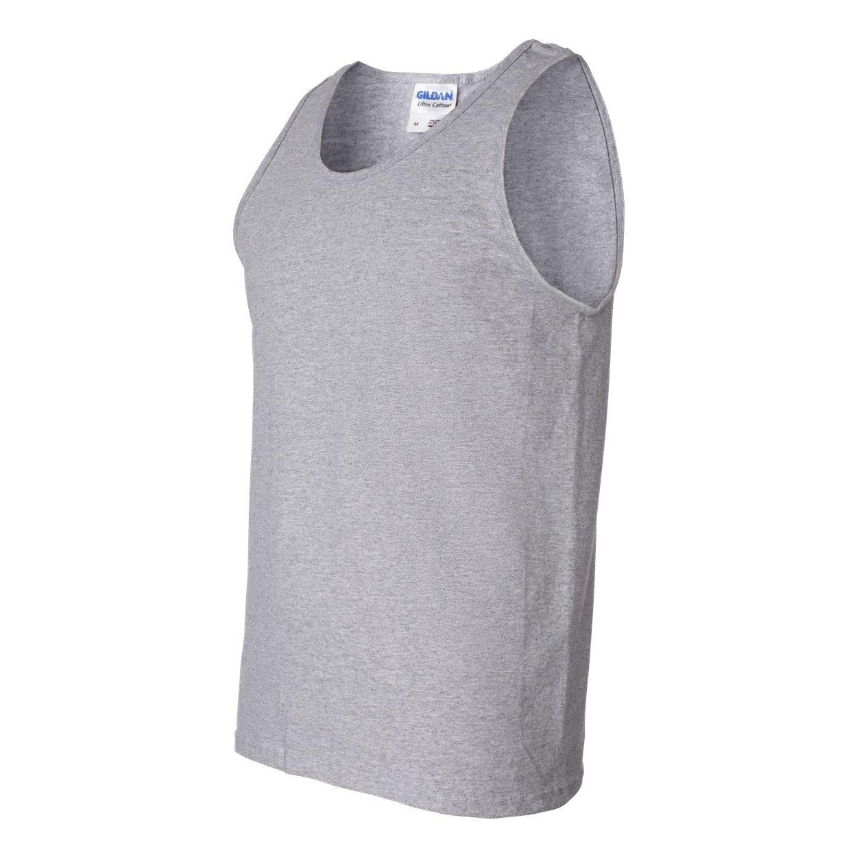Sport Grey - Side - Gildan Ultra Cotton Tank Top