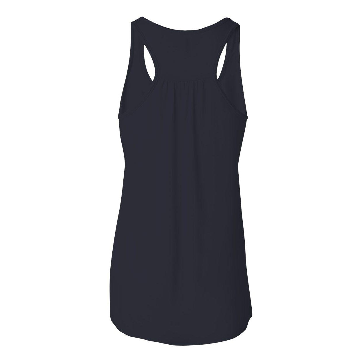 Midnight - Back - BELLA + CANVAS Women's Flowy Racerback Tank