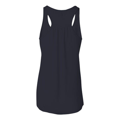 Midnight - Back - BELLA + CANVAS Women's Flowy Racerback Tank
