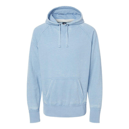Chambray - Front - J. America Vintage Zen Fleece Hooded Sweatshirt