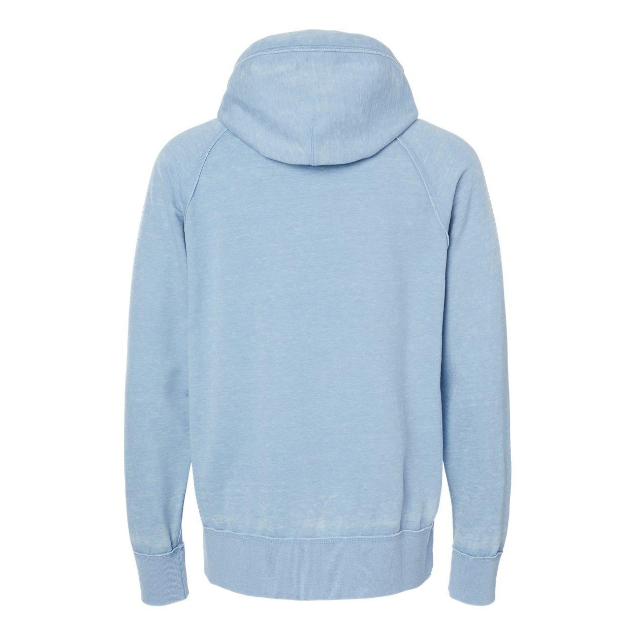 Chambray - Back - J. America Vintage Zen Fleece Hooded Sweatshirt