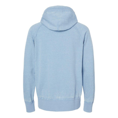 Chambray - Back - J. America Vintage Zen Fleece Hooded Sweatshirt