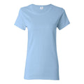 Light Blue - Front - Gildan Heavy Cotton Womens T-Shirt