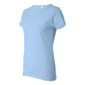 Light Blue - Side - Gildan Heavy Cotton Womens T-Shirt