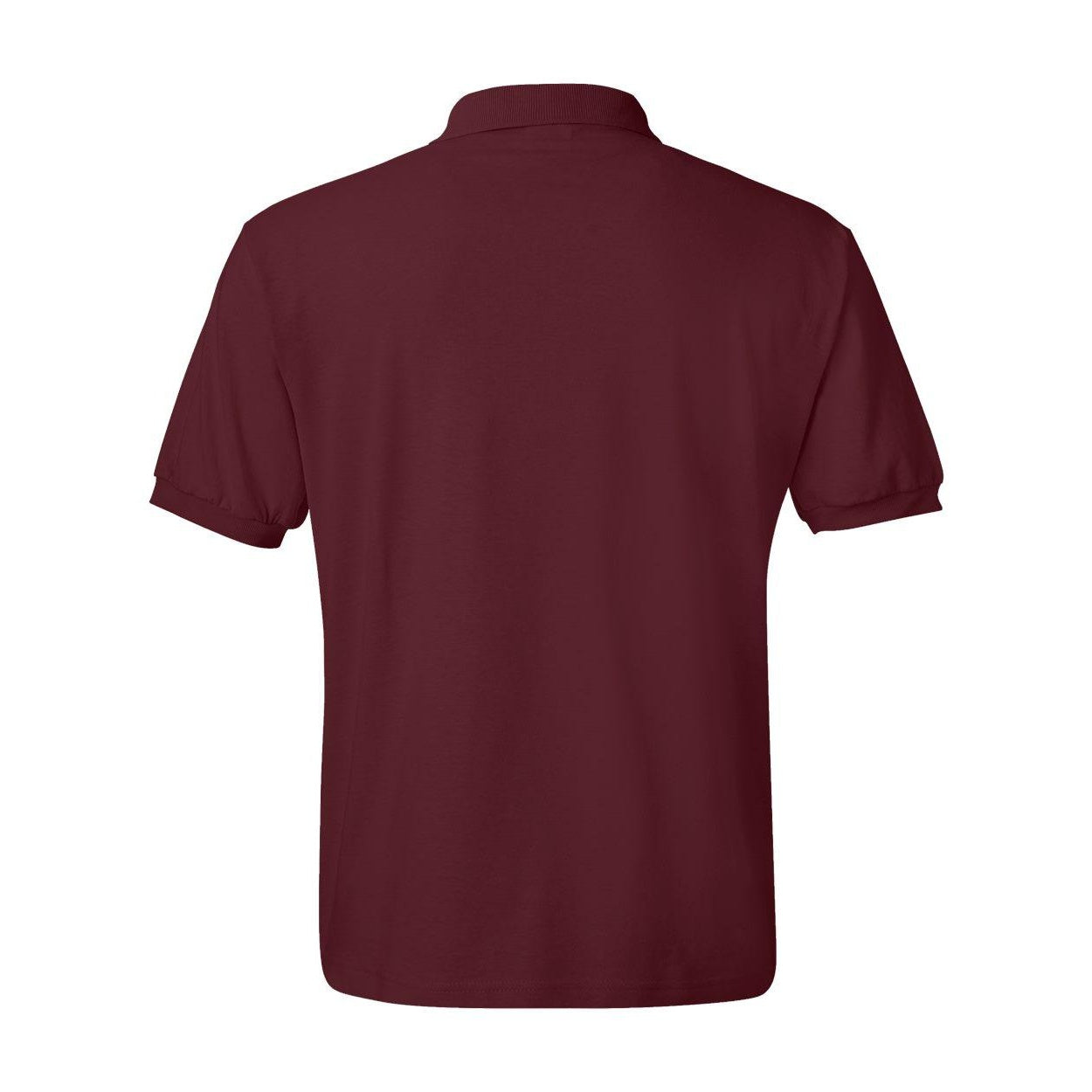 Black - Side - Hanes Ecosmart Jersey Polo