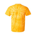 Gold - Back - Dyenomite Cyclone Pinwheel Tie-Dyed T-Shirt