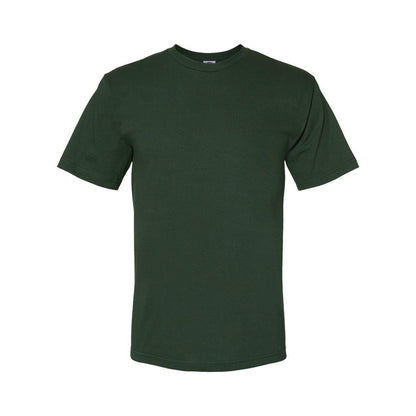 Hunter Green - Front - Bayside USA-Made 100% Cotton T-Shirt