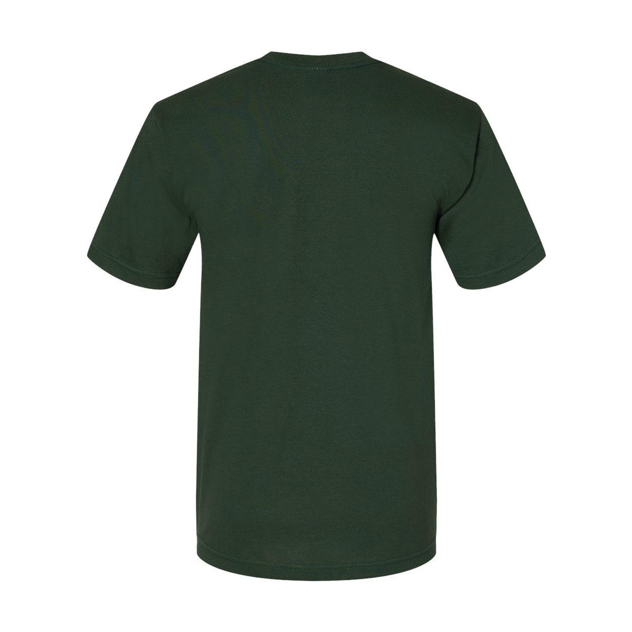 Hunter Green - Back - Bayside USA-Made 100% Cotton T-Shirt