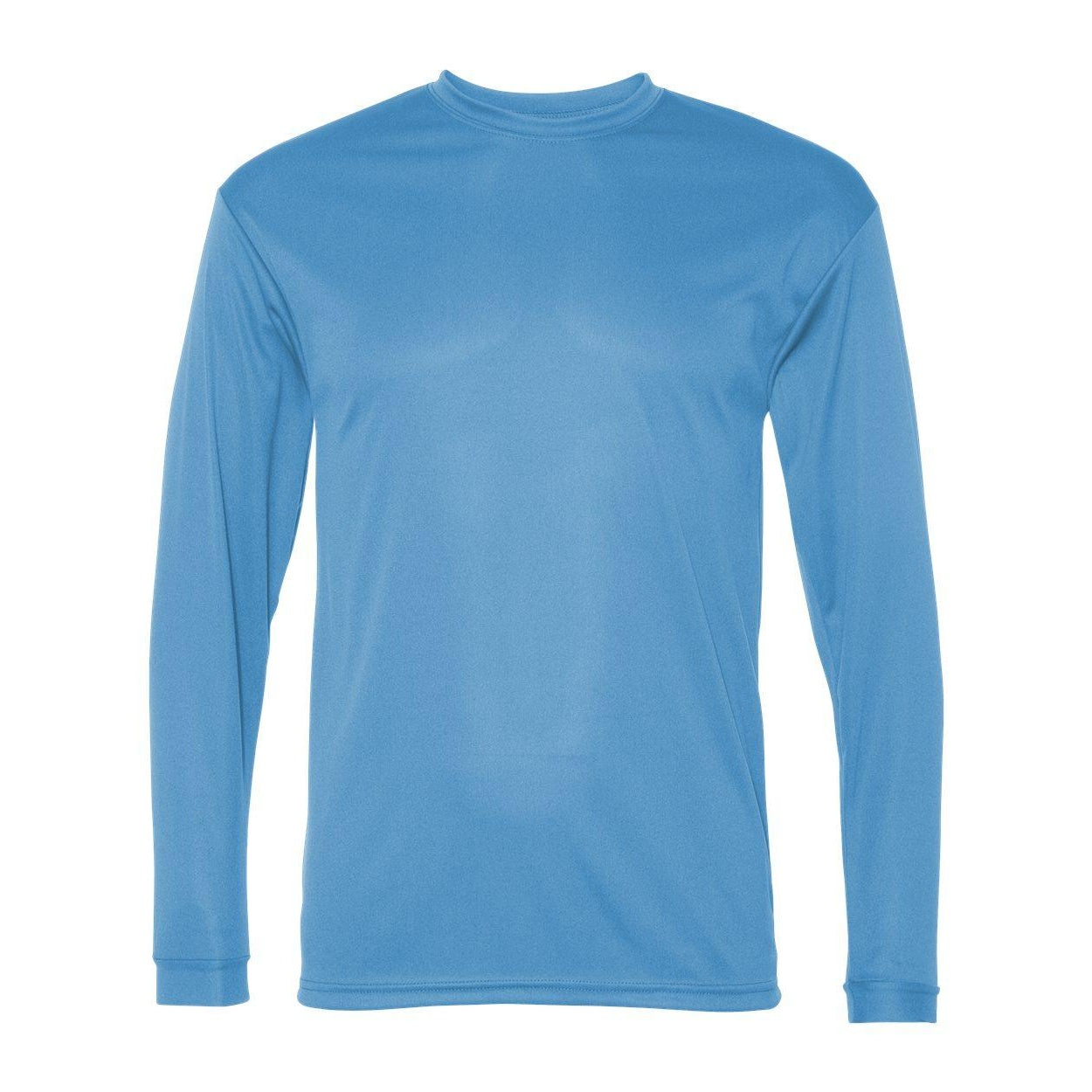Columbia Blue - Front - C2 Sport Performance Long Sleeve T-Shirt
