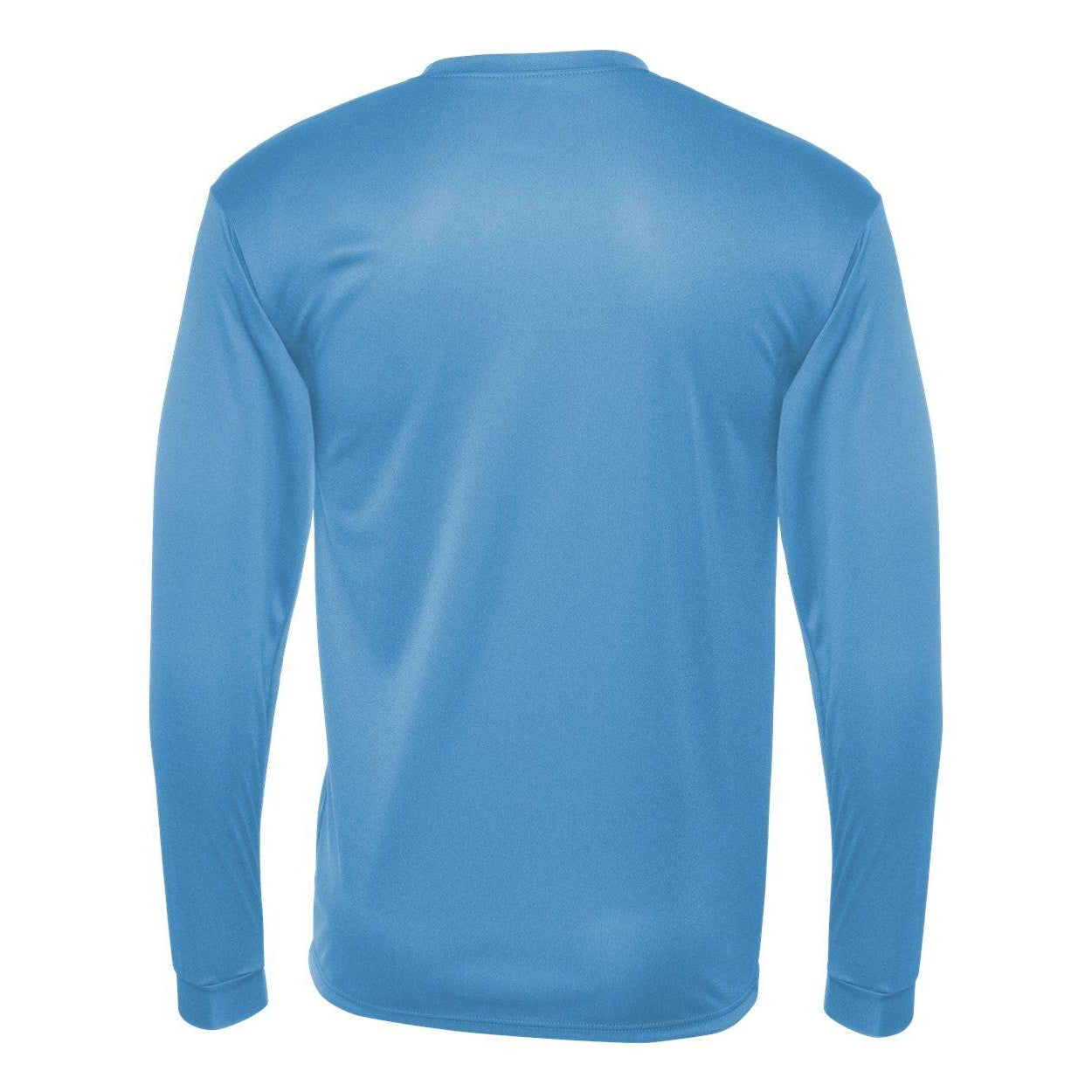 Columbia Blue - Back - C2 Sport Performance Long Sleeve T-Shirt