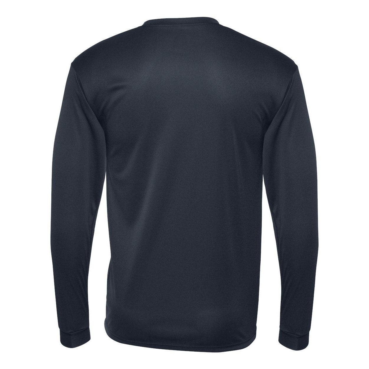 Navy - Back - C2 Sport Performance Long Sleeve T-Shirt