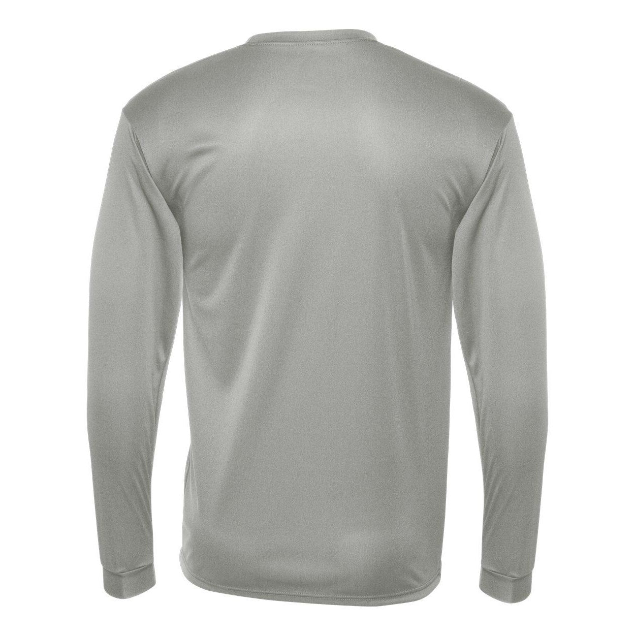 Silver - Back - C2 Sport Performance Long Sleeve T-Shirt