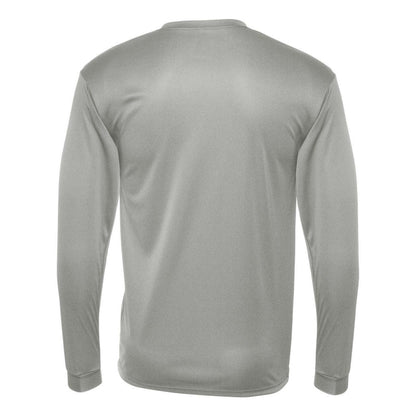 Silver - Back - C2 Sport Performance Long Sleeve T-Shirt