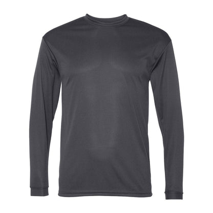 Graphite - Front - C2 Sport Performance Long Sleeve T-Shirt