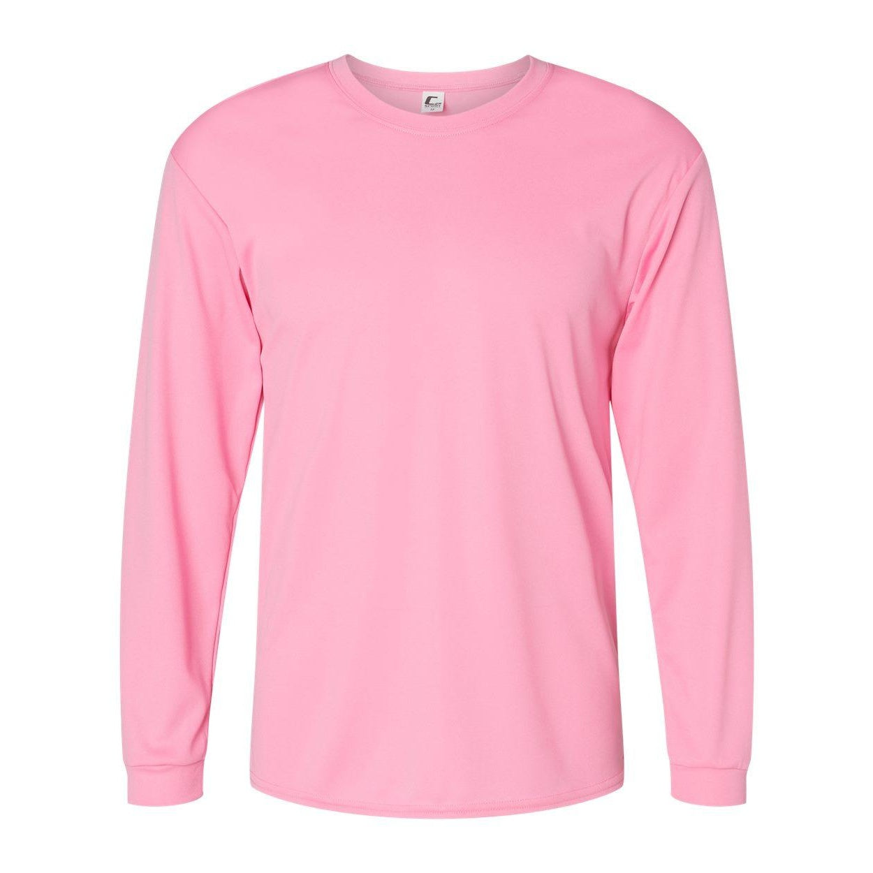 Pink - Front - C2 Sport Performance Long Sleeve T-Shirt