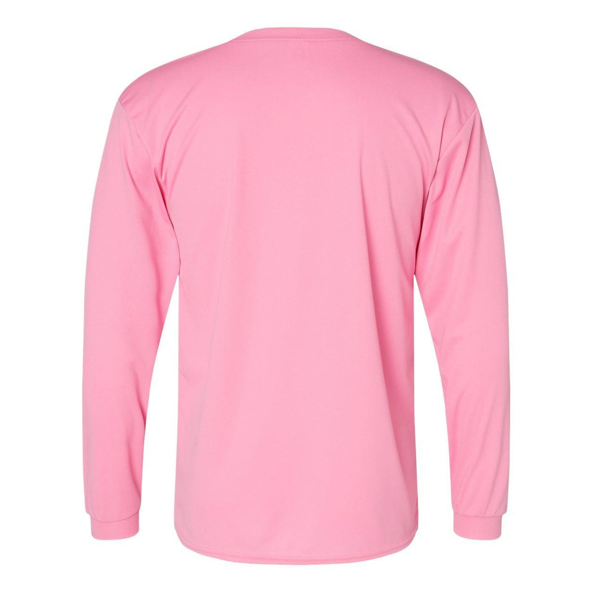 Pink - Back - C2 Sport Performance Long Sleeve T-Shirt