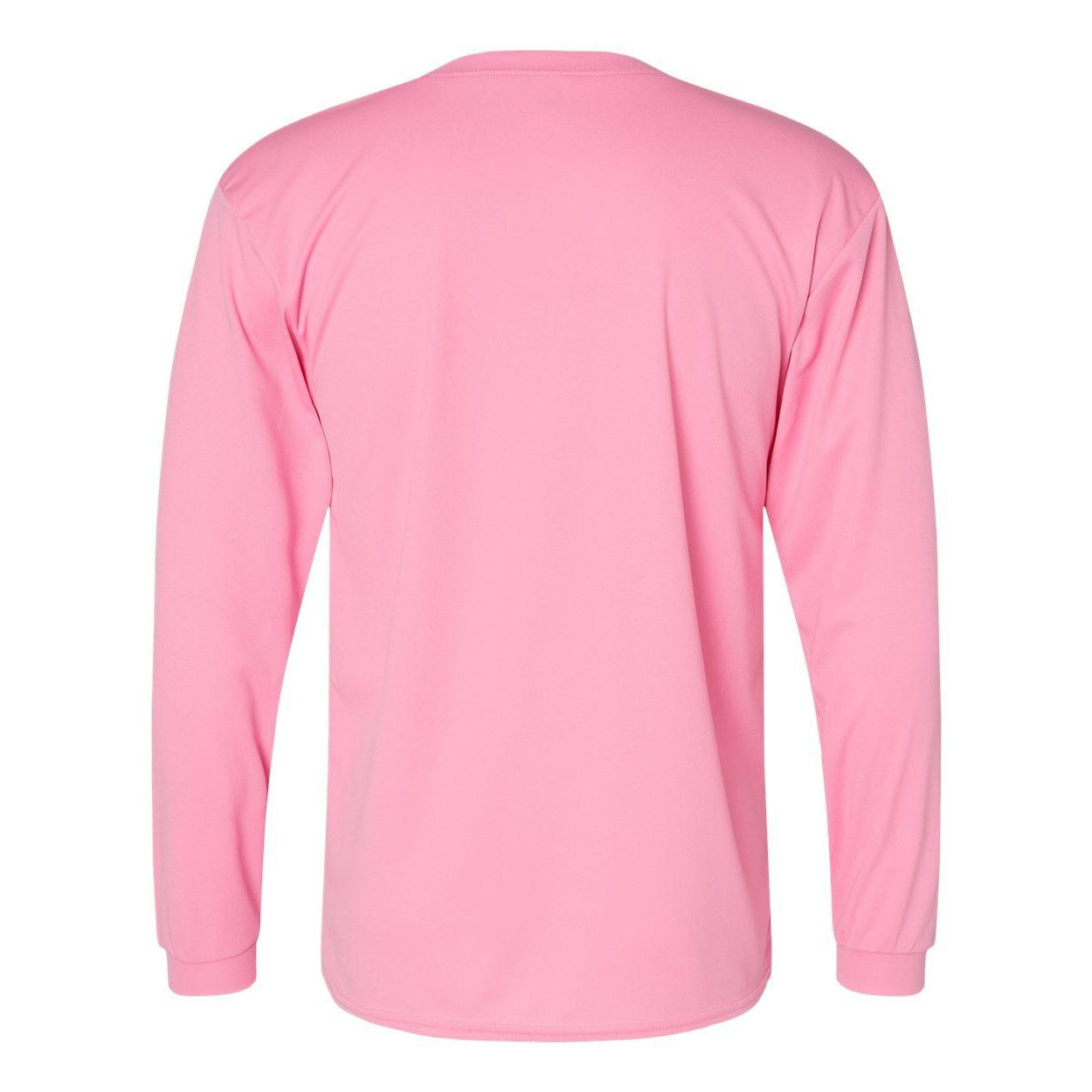 Pink - Back - C2 Sport Performance Long Sleeve T-Shirt
